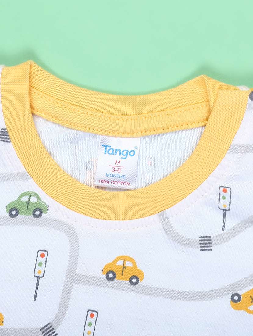 boys printed t-shirt & pajama co-ord set - 22165706 -  Standard Image - 4