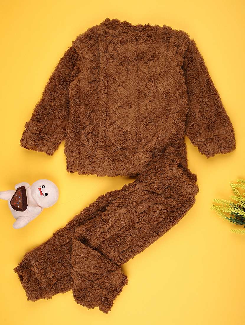 boys solid long sleeve full length set - 22166552 -  Standard Image - 1