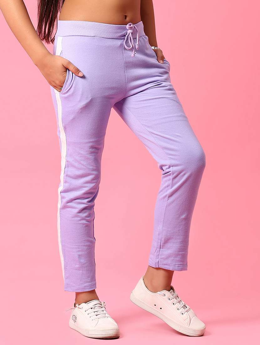 girls solid mid rise nightwear pyjama - 22166797 -  Standard Image - 1