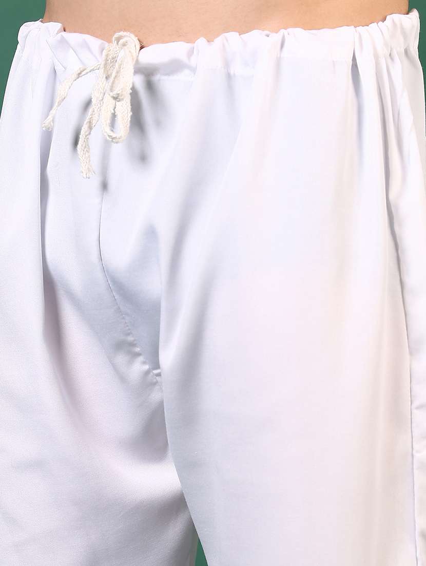 men embroidered long sleeve kurta and pyjama set - 22167235 -  Standard Image - 4