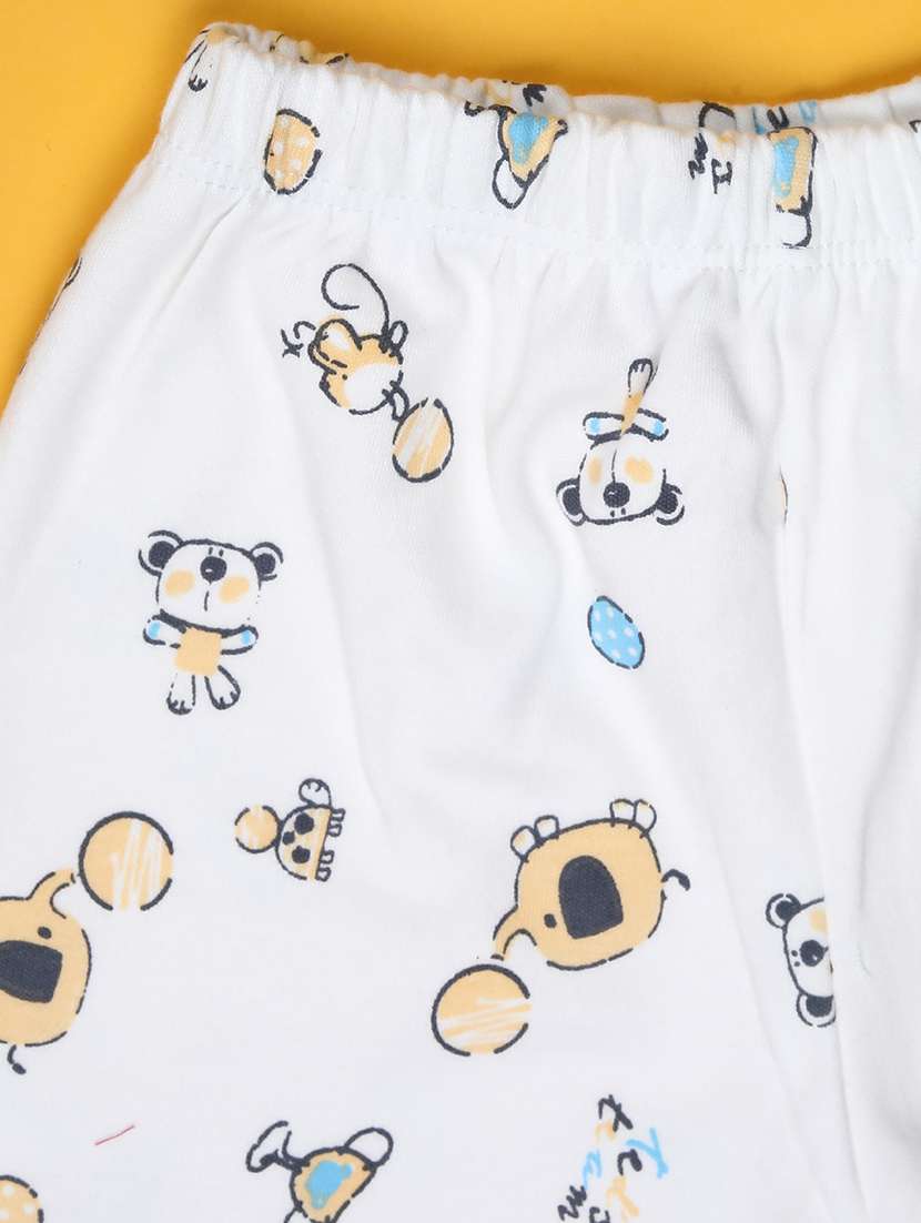 boys printed t-shirt and shorts co-ord set - 22167335 -  Standard Image - 4
