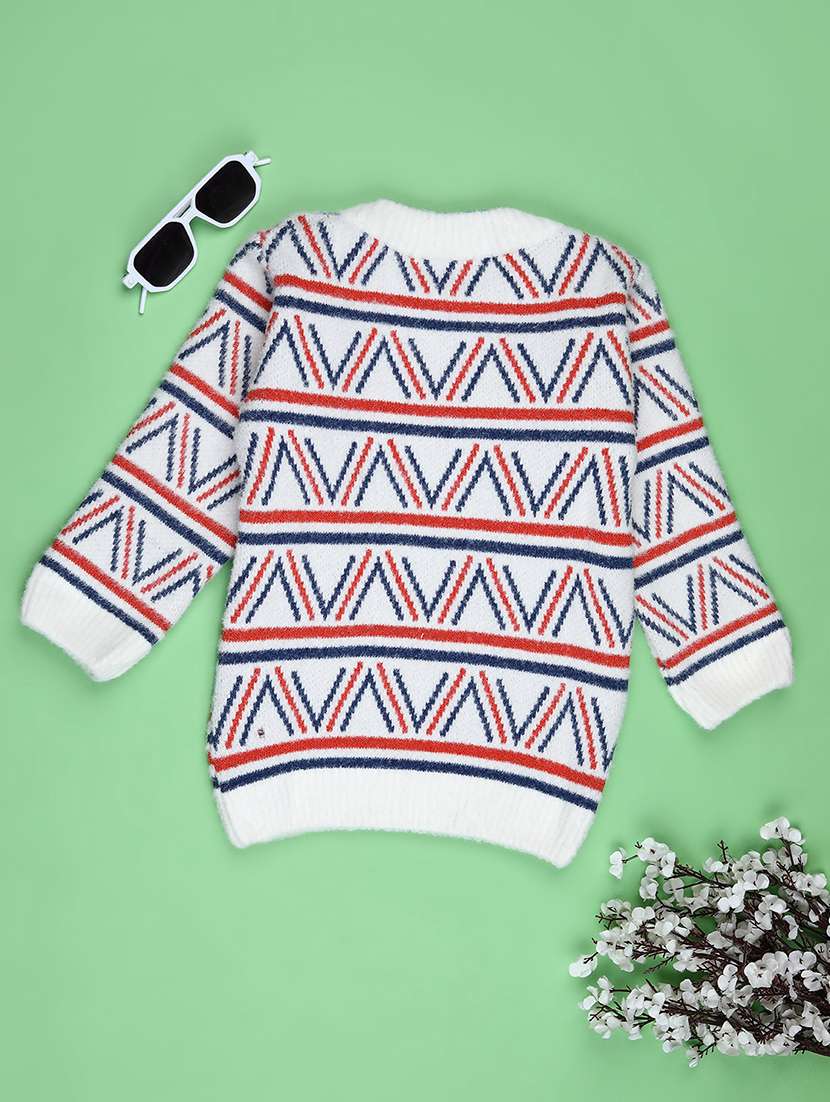 boys self designed long sleeve sweater - 22167355 -  Standard Image - 1