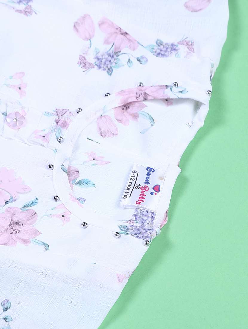 girls floral print skirt & top set co-ord set - 22167404 -  Standard Image - 4