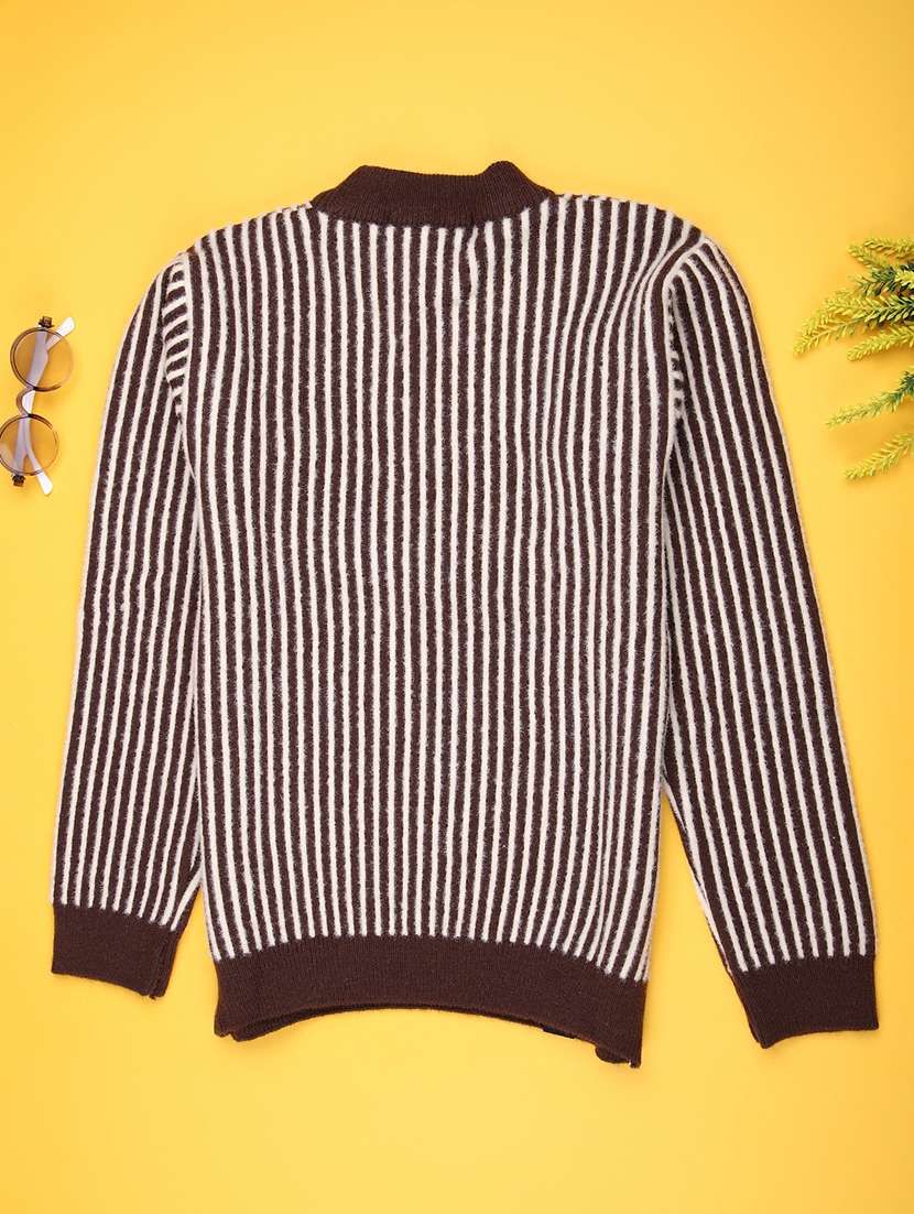 boys striped long sleeve sweater - 22167518 -  Standard Image - 1