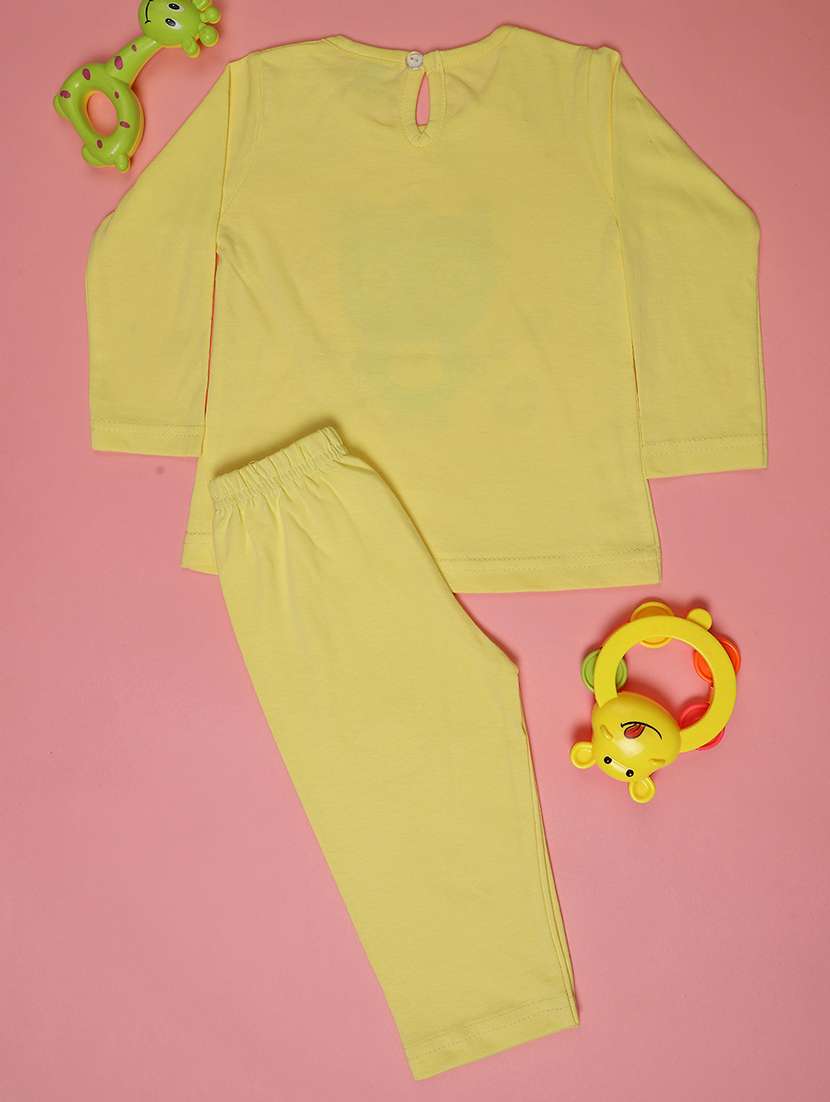 girls printed top and trouser co-ord set - 22167522 -  Standard Image - 1