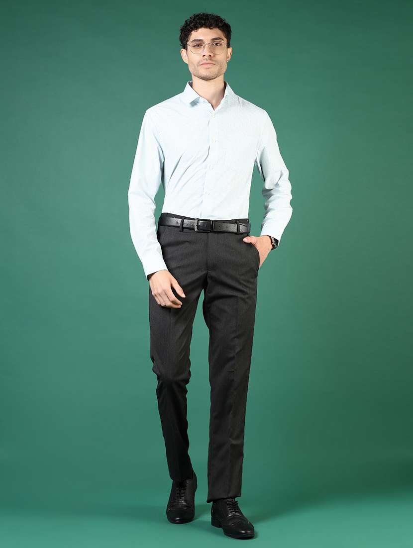 men checkered long sleeve regualr fit formal shirt - 22167621 -  Standard Image - 4