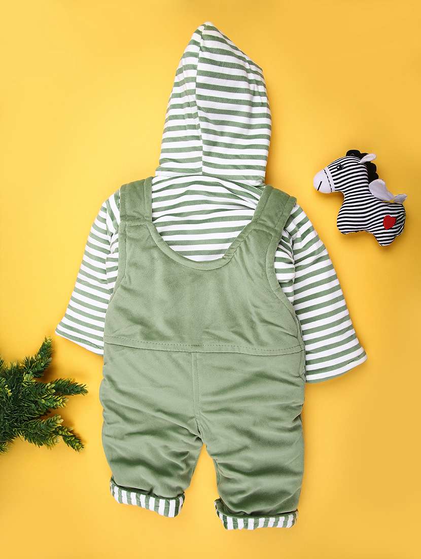 kids printed hooded long sleeves romper - 22167988 -  Standard Image - 1