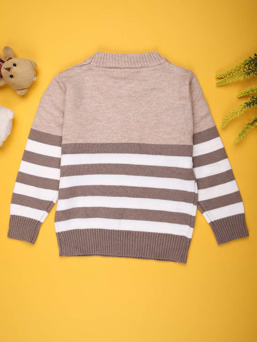 boys self designed long sleeve sweater - 22168768 -  Standard Image - 1