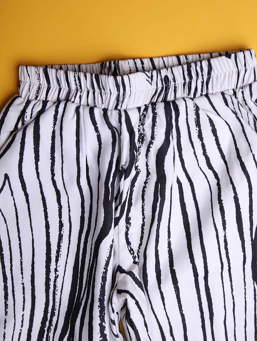 girls printed top and trouser co-ord set - 22168948 -  Standard Image - 4