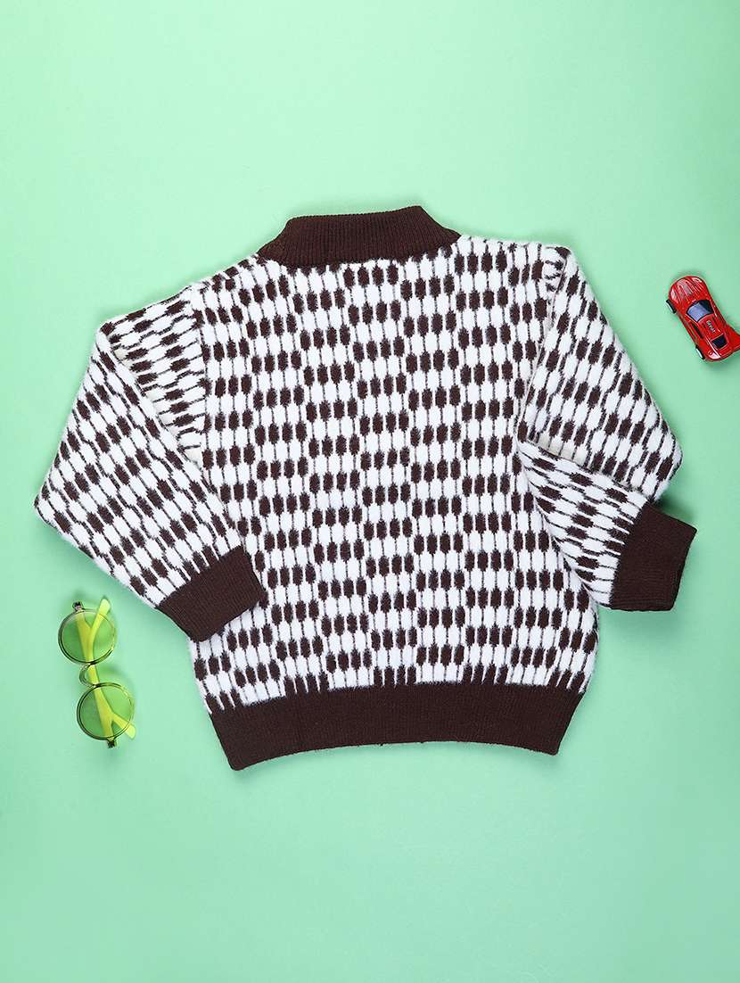 boys self designed long sleeve sweater - 22169353 -  Standard Image - 1