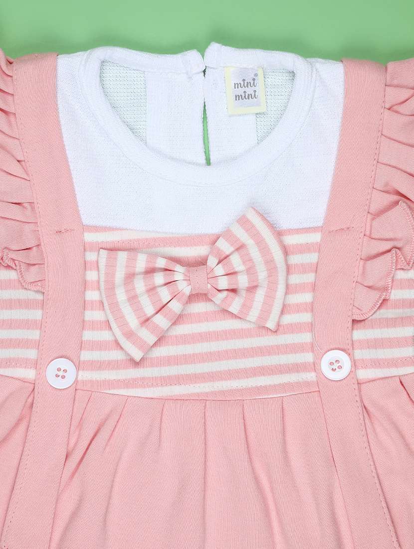 girls striped top and trouser co-ord set - 22169878 -  Standard Image - 4