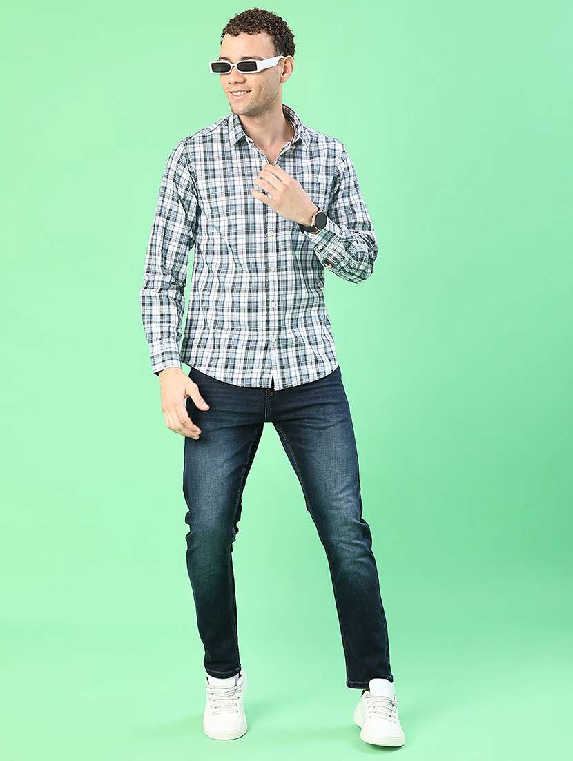 men washed mid rise full length jeans - 22170318 -  Standard Image - 4