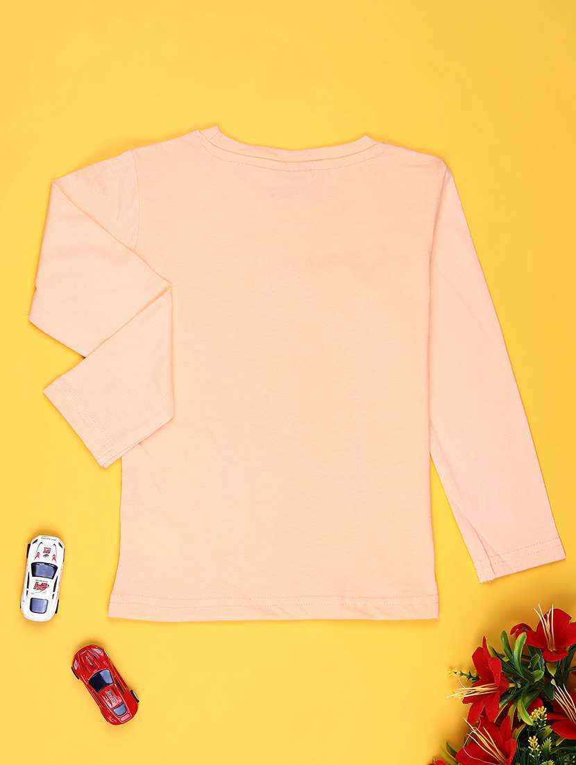 girls printed long sleeve tee - 22170410 -  Standard Image - 1