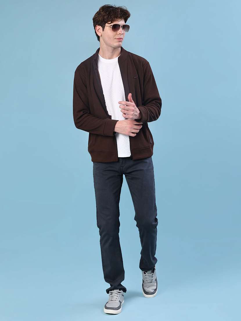 men self design long sleeve regular fit sweatshirt - 22170459 -  Standard Image - 4