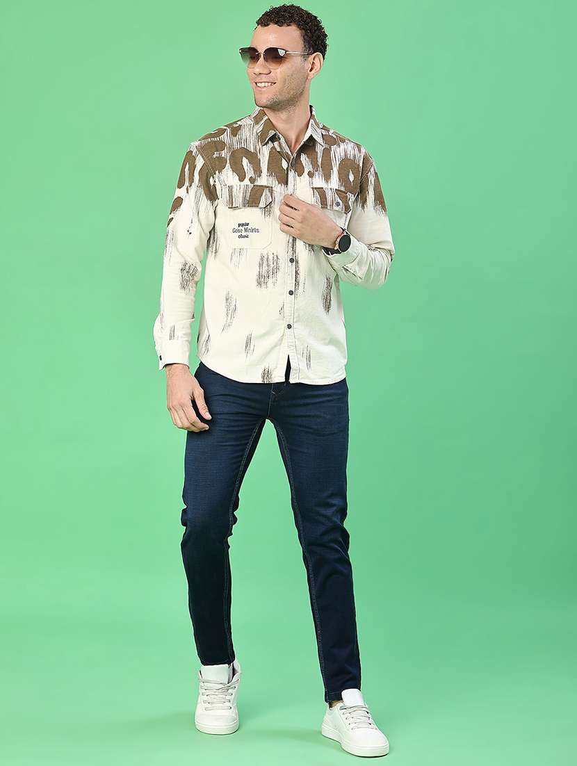 men washed mid rise full length jeans - 22170558 -  Standard Image - 4