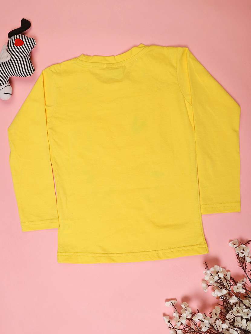 girls printed long sleeve tee - 22170567 -  Standard Image - 1