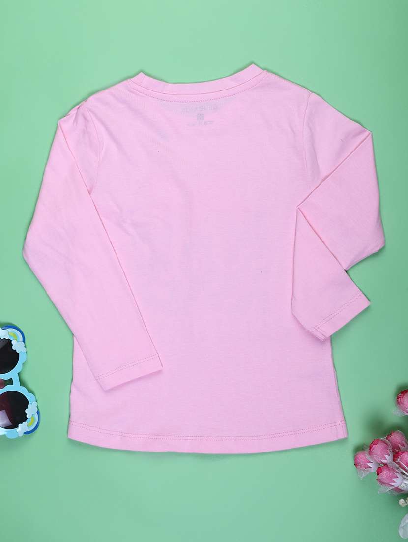 girls printed long sleeve tee - 22170568 -  Standard Image - 1