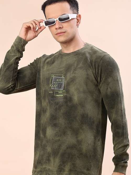 men printed long sleeve t-shirt - 22170672 -  Standard Image - 0