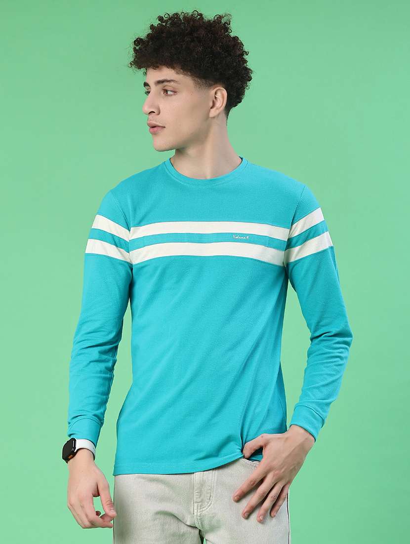 men tapered long sleeve t-shirt - 22170673 -  Standard Image - 1