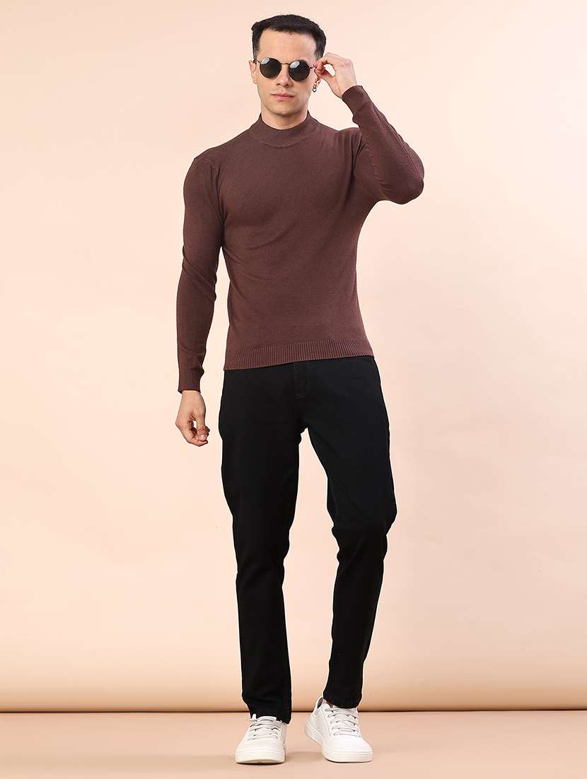 men plain mid rise full length jean - 22170688 -  Standard Image - 4