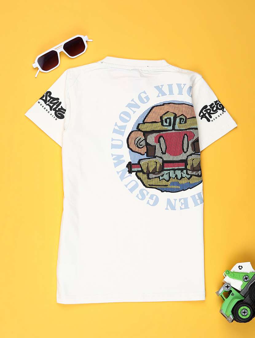 Boys Printed Short Sleeve T-shirt - 22170706 -  Standard Image - 1