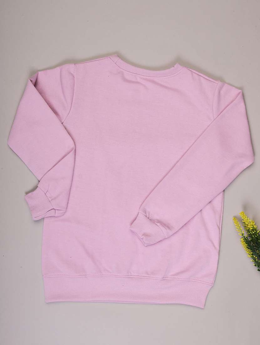 girls printed long sleeve sweatshirt - 22170876 -  Standard Image - 1