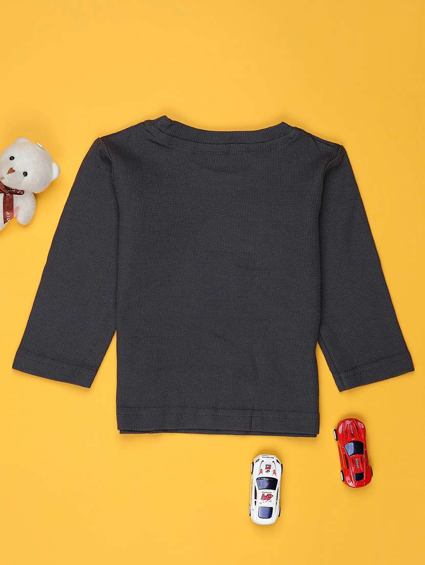 boys solid long sleeve t-shirt - 22170999 -  Standard Image - 1