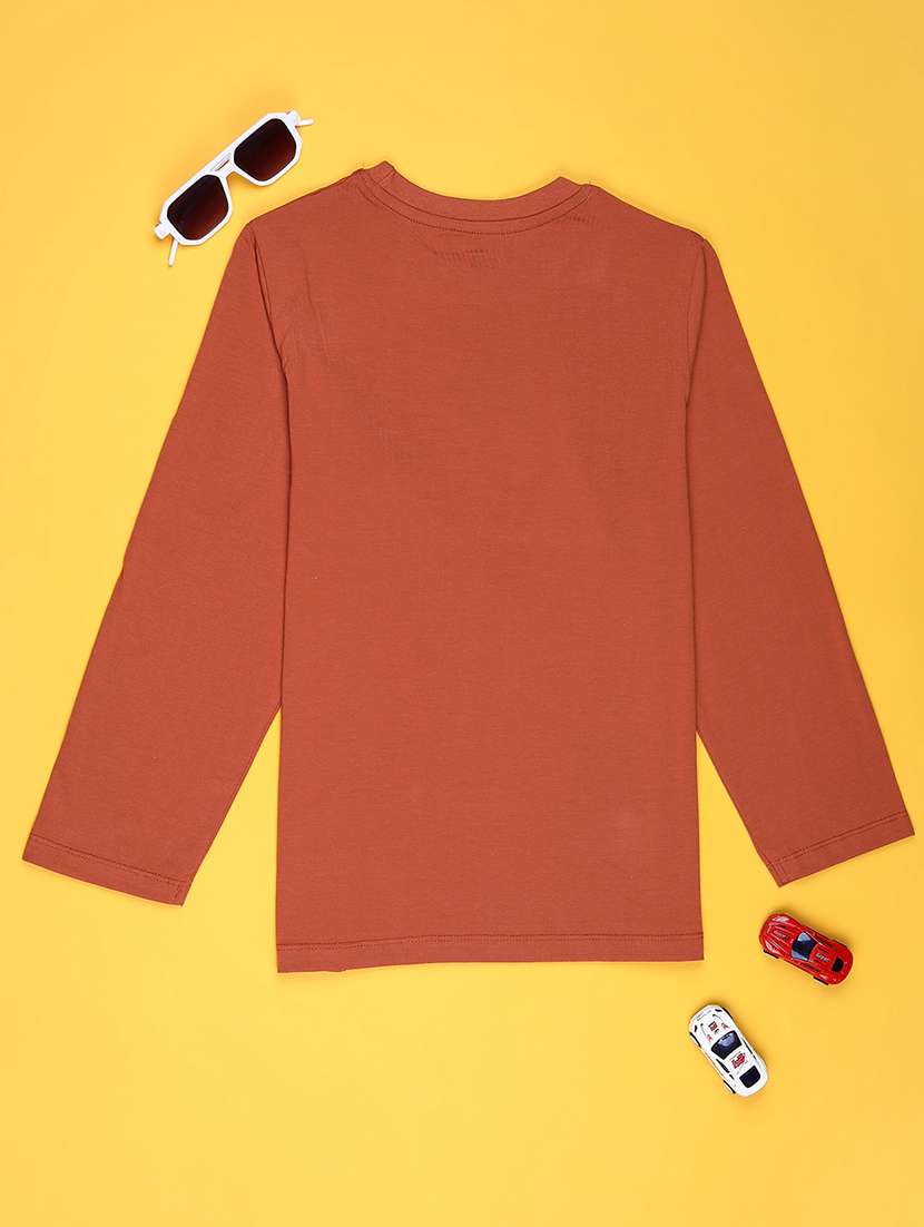 boys printed long sleeve t-shirt - 22171321 -  Standard Image - 1