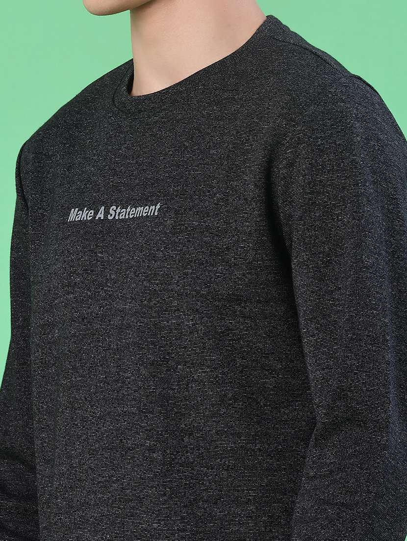 men solid long sleeve t-shirt - 22171343 -  Standard Image - 4