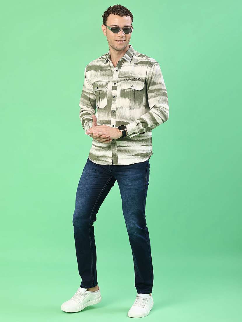 men washed mid rise full length jeans - 22171345 -  Standard Image - 4