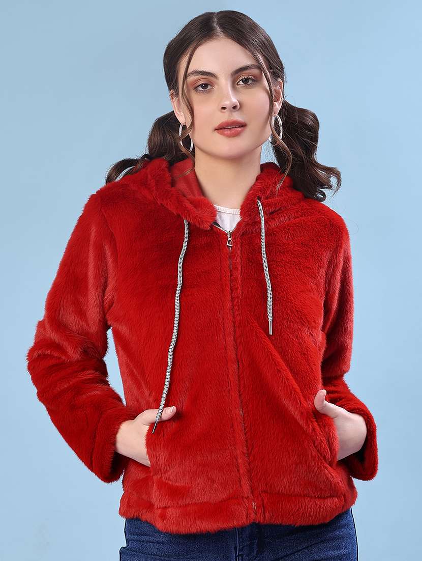 women plain long sleeve hooded sweatshirt