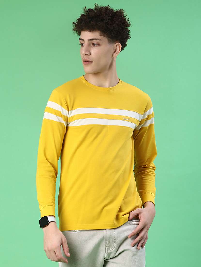 men tapered long sleeve t-shirt - 22171421 -  Standard Image - 1