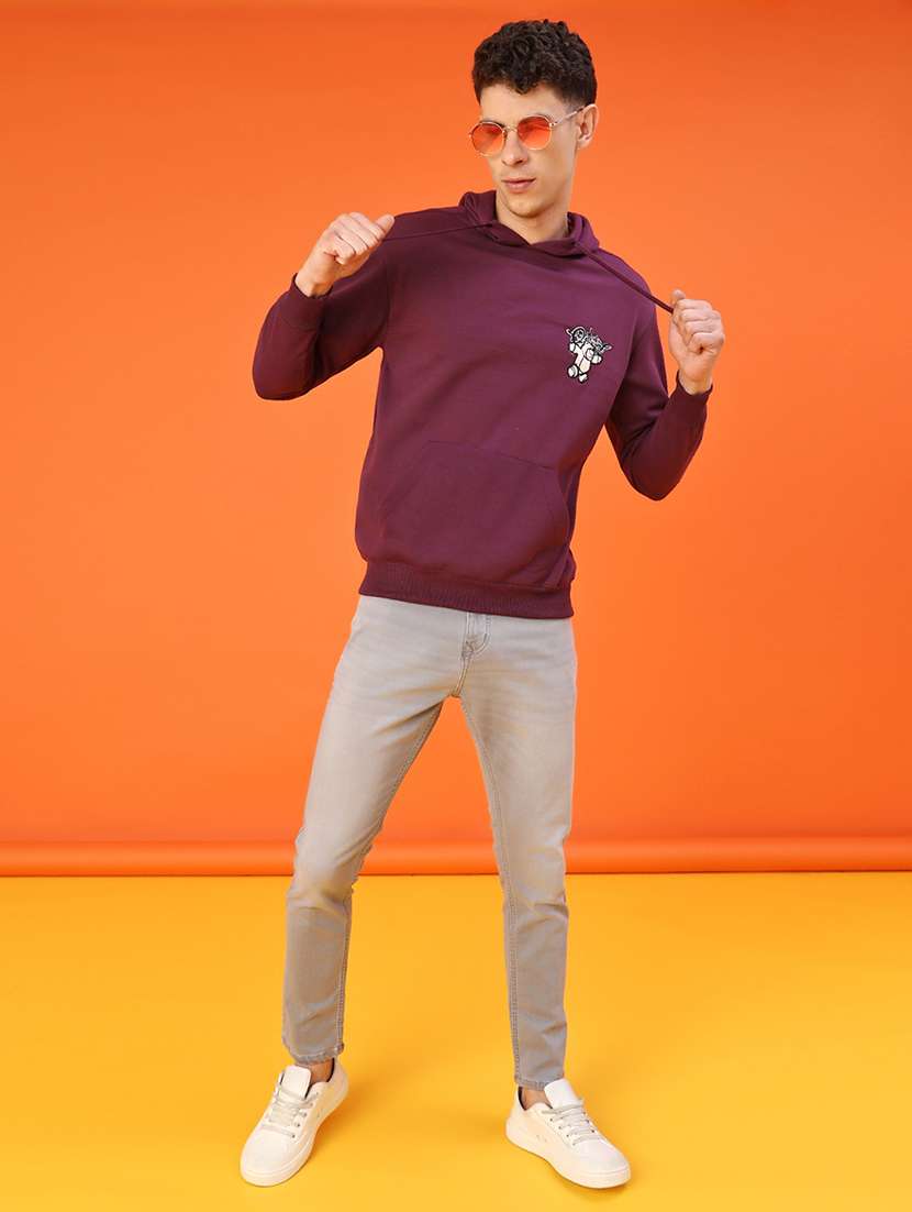 men front & back print long sleeve regular fit sweatshirt - 22171444 -  Standard Image - 4