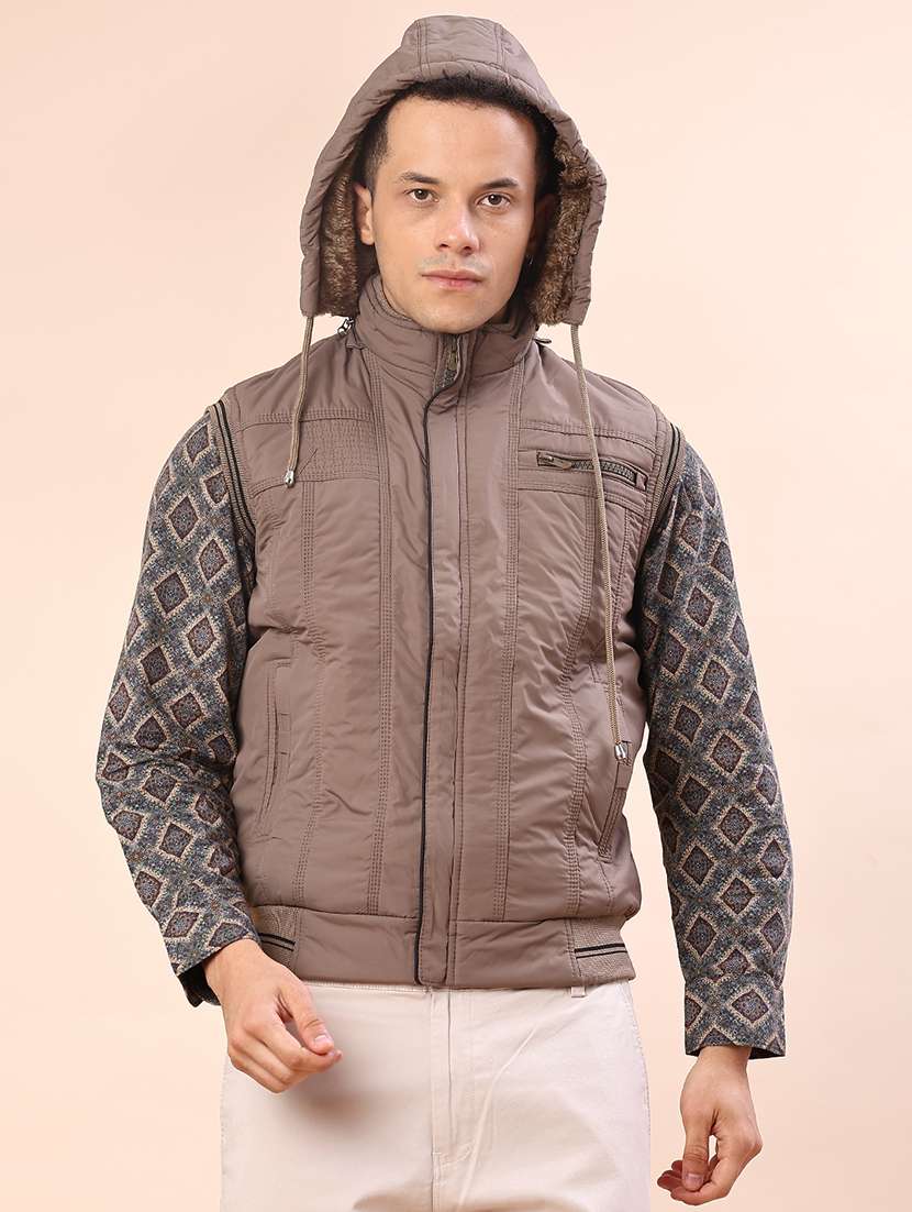 men soli sleeveless lightweight bomber jacket - 22171455 -  Standard Image - 1