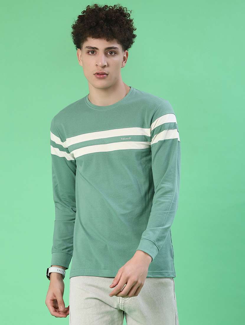 men tapered long sleeve t-shirt - 22171491 -  Standard Image - 1