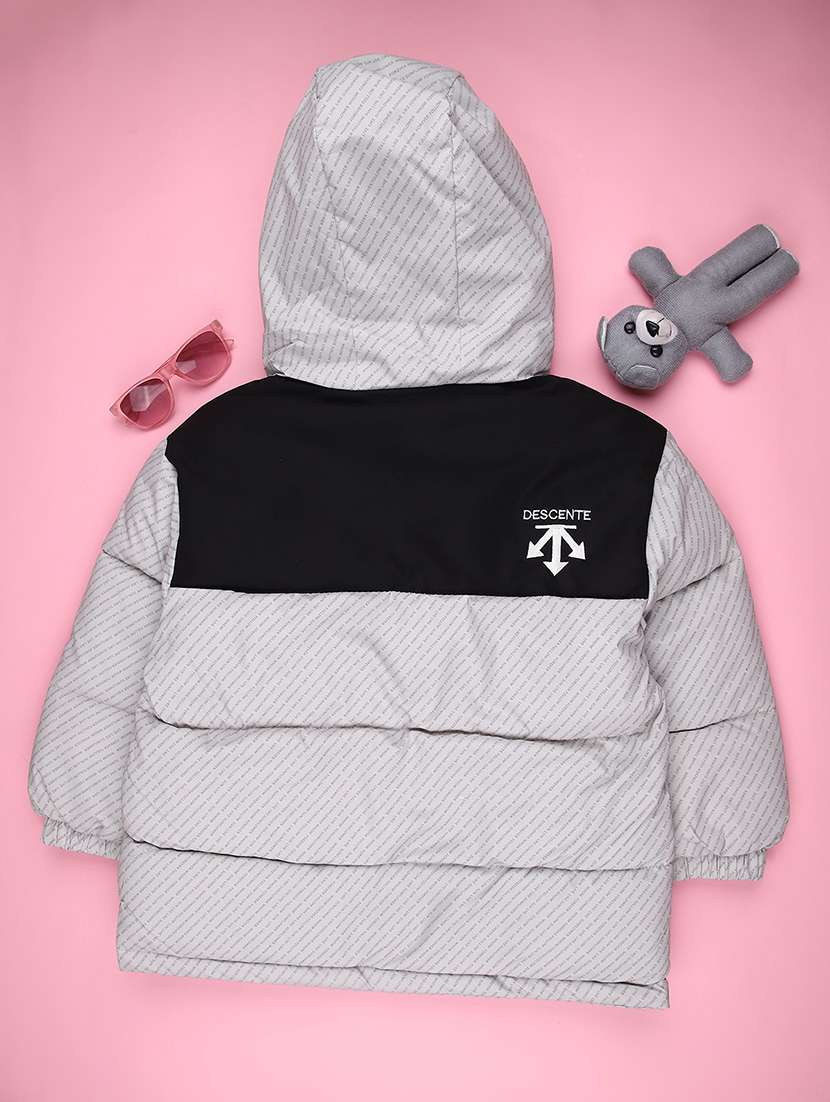 kids long sleeve hooded quilted jacket - 22171513 -  Standard Image - 1