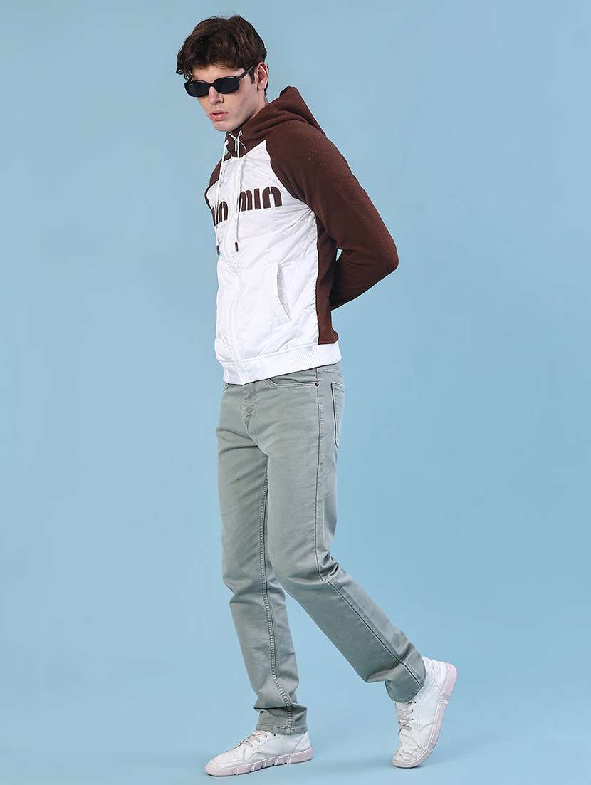 men color block long sleeve regular fit sweatshirt - 22171584 -  Standard Image - 4