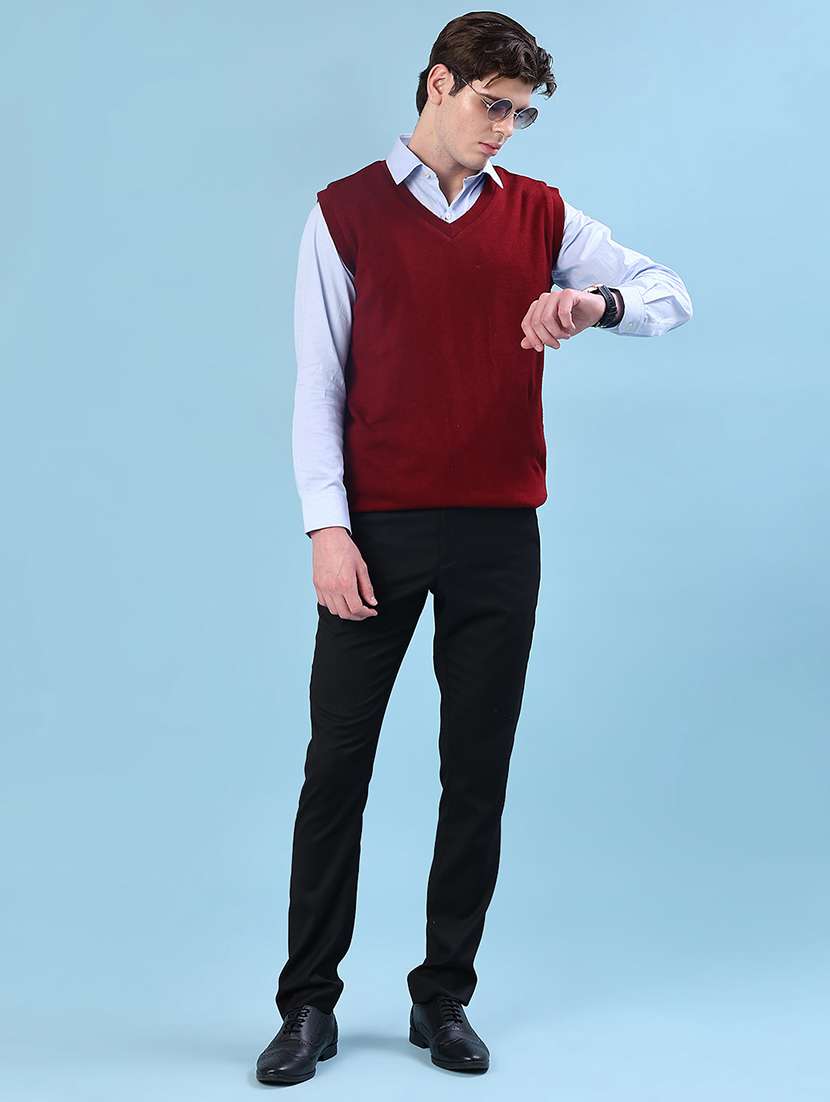 purple cotton blend pullover - 22171629 -  Standard Image - 4