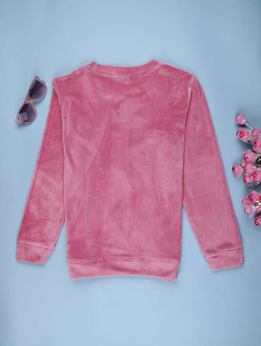 boys front print long sleeve sweatshirt - 22171705 -  Standard Image - 1