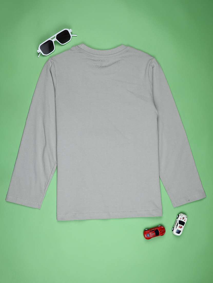 boys printed long sleeve t-shirt - 22171724 -  Standard Image - 1