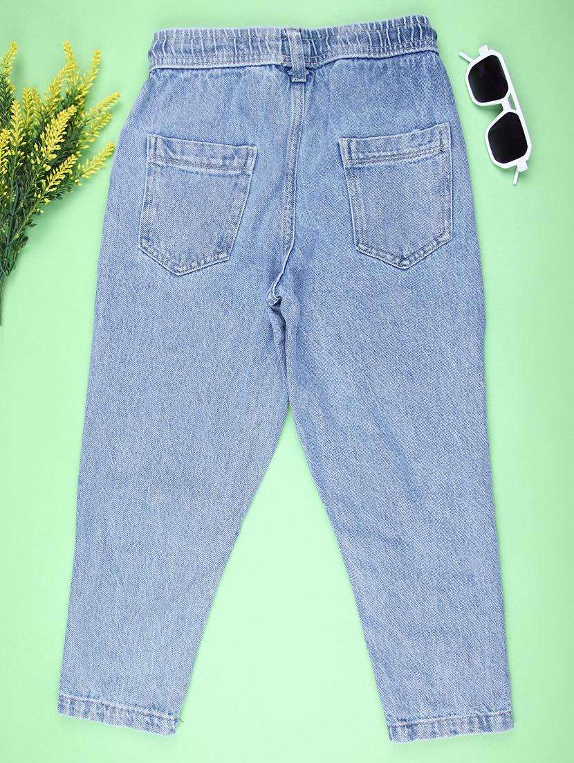 boys solid mid rise jeans - 22171749 -  Standard Image - 1