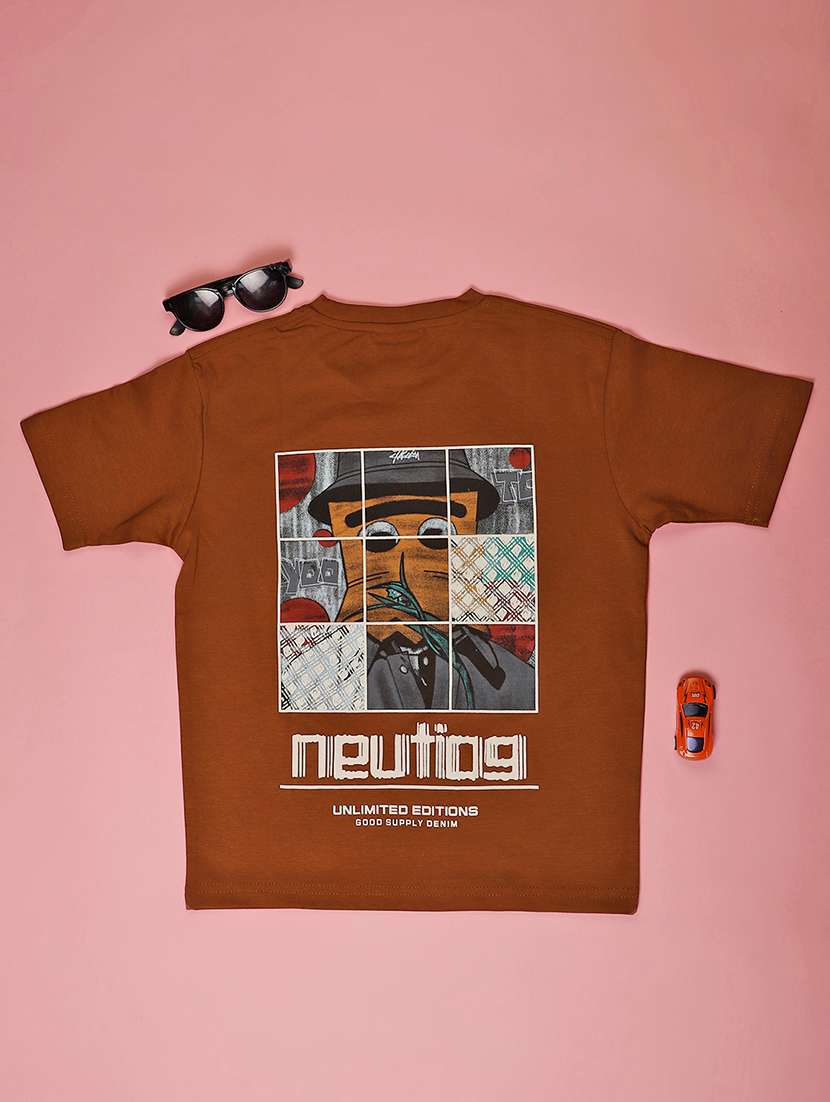 boys printed short sleeve t-shirt - 22171861 -  Standard Image - 1