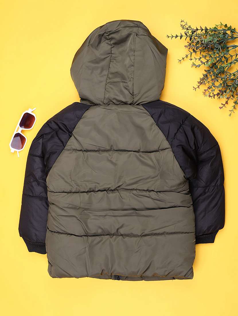 kids long sleeve hooded quilted jacket - 22172141 -  Standard Image - 1