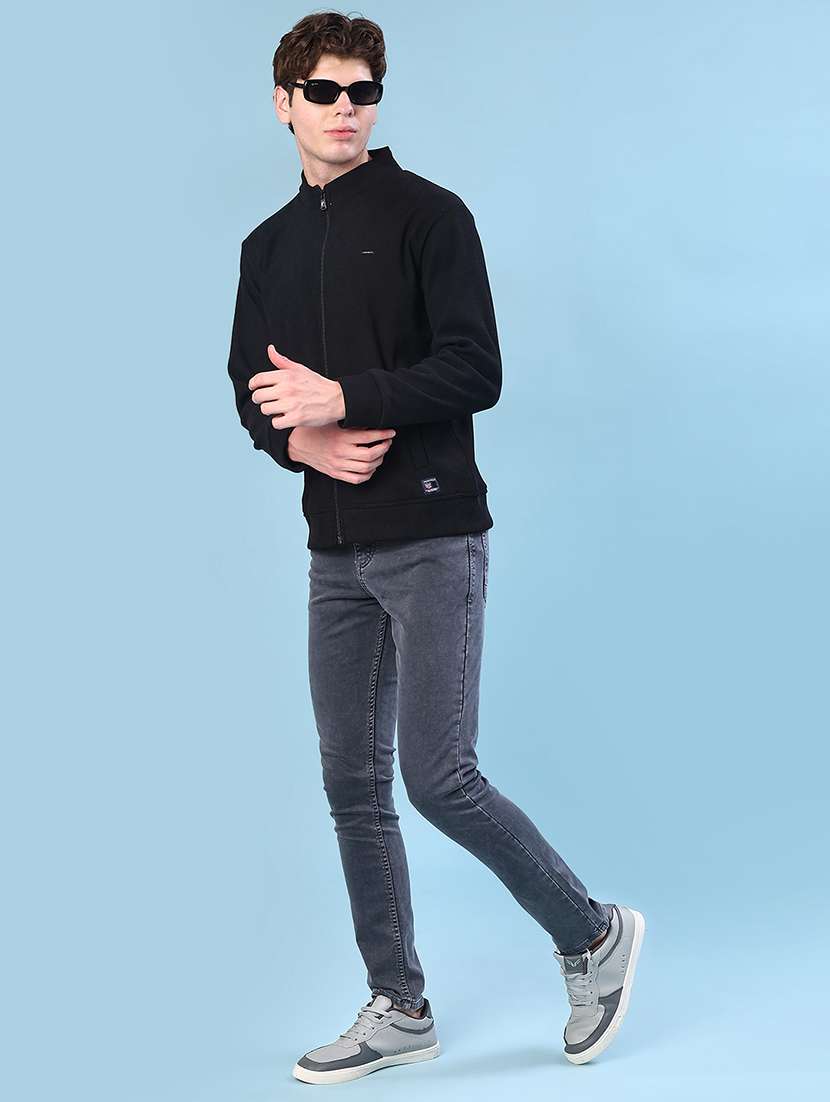 men self design long sleeve regular fit sweatshirt - 22172200 -  Standard Image - 4