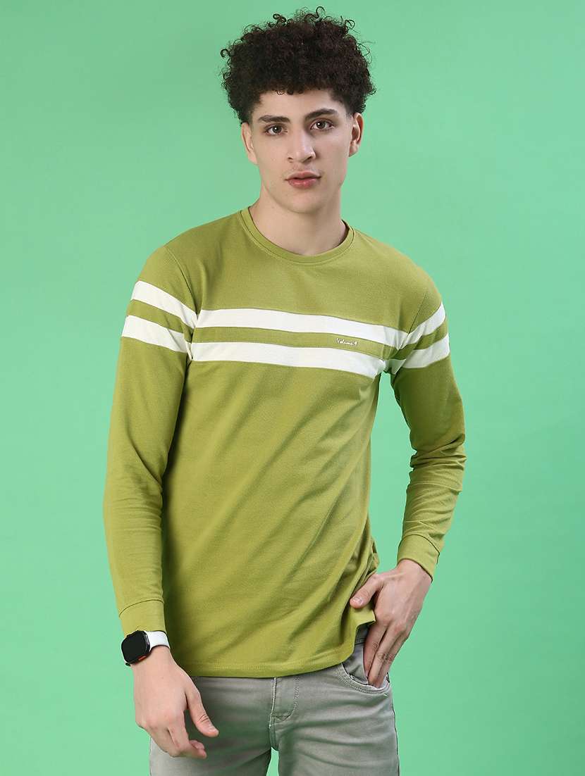 men tapered long sleeve t-shirt - 22172205 -  Standard Image - 1