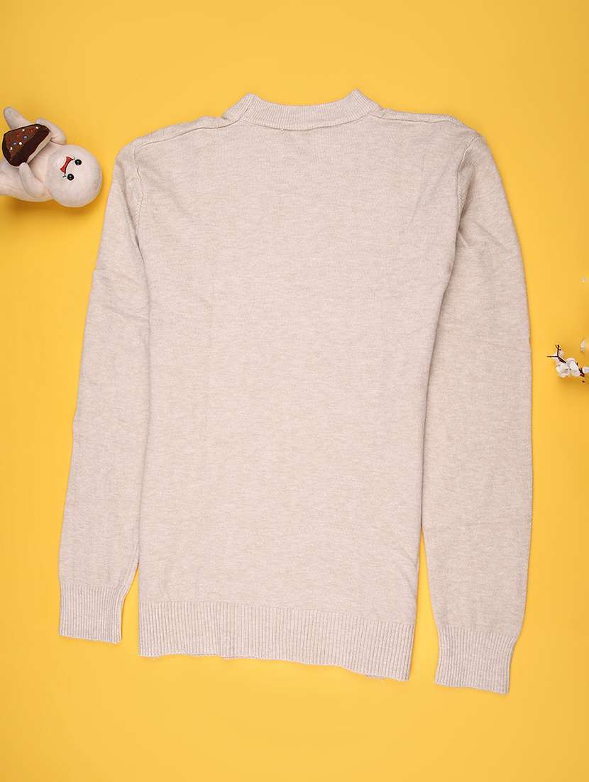 Men Checkered Long Sleeve Slim Fit Pullover - 22172221 -  Standard Image - 1