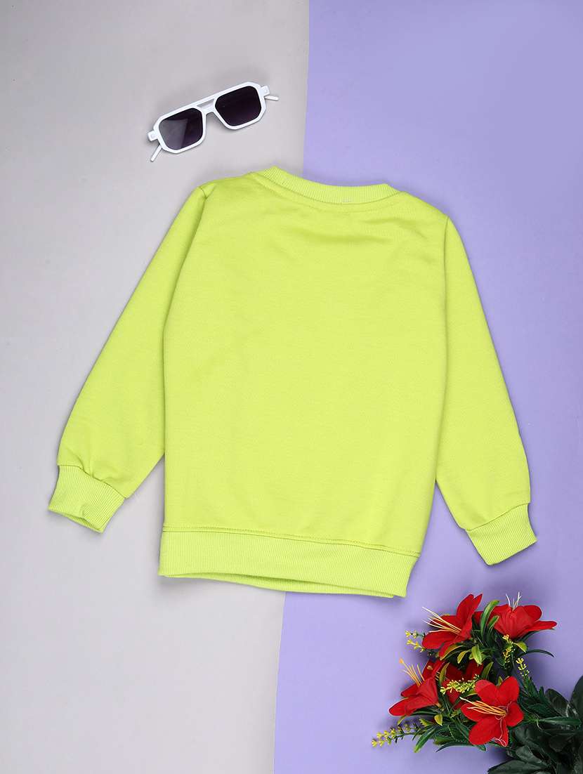 Kids Solid Long Sleeve Sweatshirt - 22172255 -  Standard Image - 1