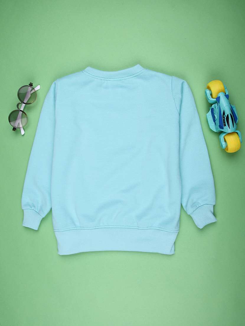 kids solid long sleeve sweatshirt - 22172286 -  Standard Image - 1