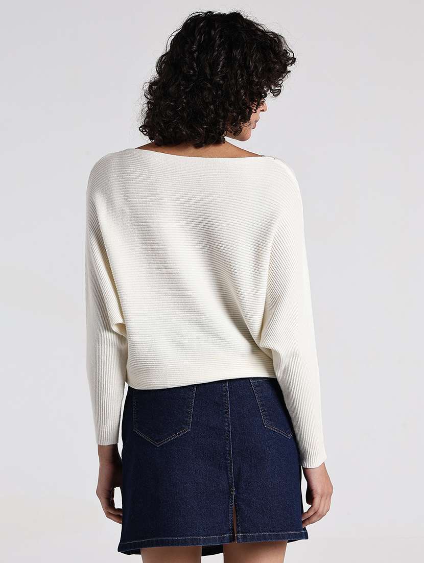 women self desifned batwing sleeve pullover - 22173751 -  Standard Image - 4