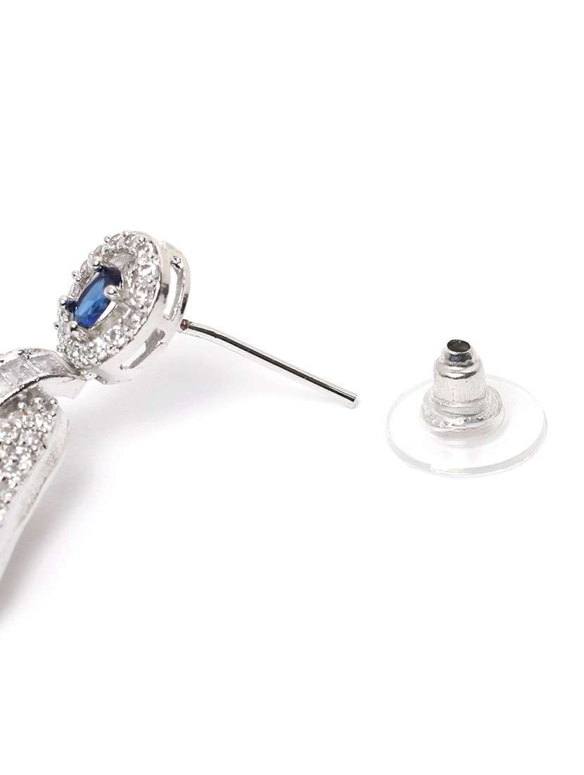 designer blue ad leaf earrings - 22173814 -  Standard Image - 4